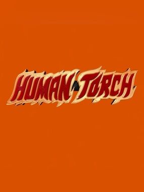 Fantastic Four Human Torch Wall Sign Marvel